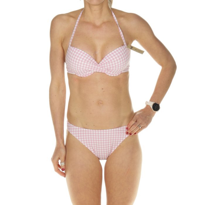 Kiwi Vichy Bikini (Rose)