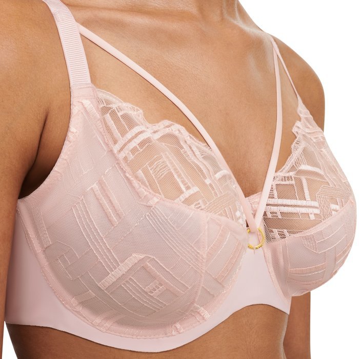 Chantelle Graphic support Beugel BH (Taffeta pink)