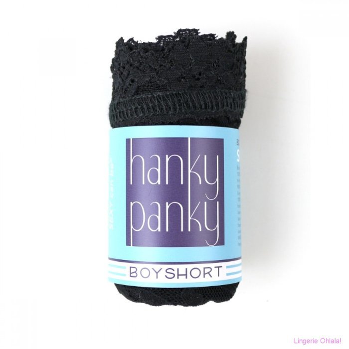 Hanky Panky Boyshort Short (Black)