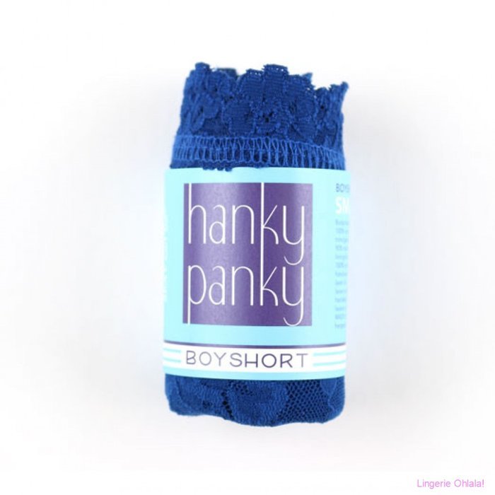 Hanky Panky Boyshort Short (Oxford Blue)