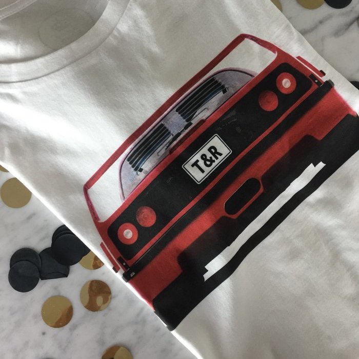 Trendy & Rare Ferrari T-Shirt (Wit)