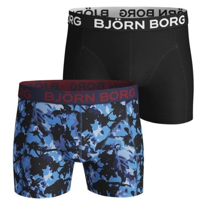 Bjorn Borg Branch cotton stretch Boxershort (Bonnie Blue)