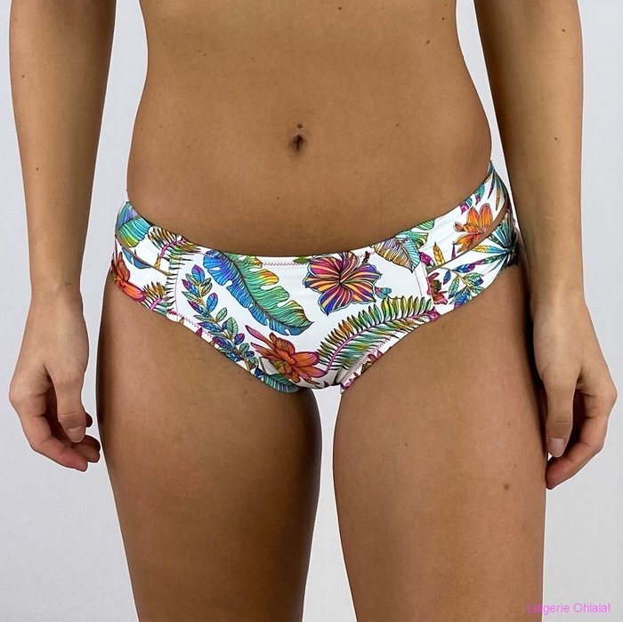 Antigel La tropical Bikini Slip (Blanc)