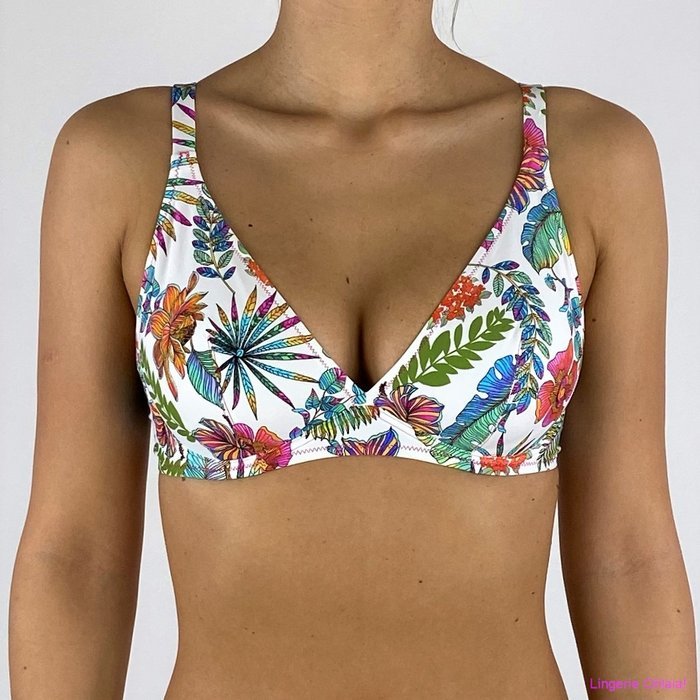 Antigel La tropical Bikini Top (Blanc)