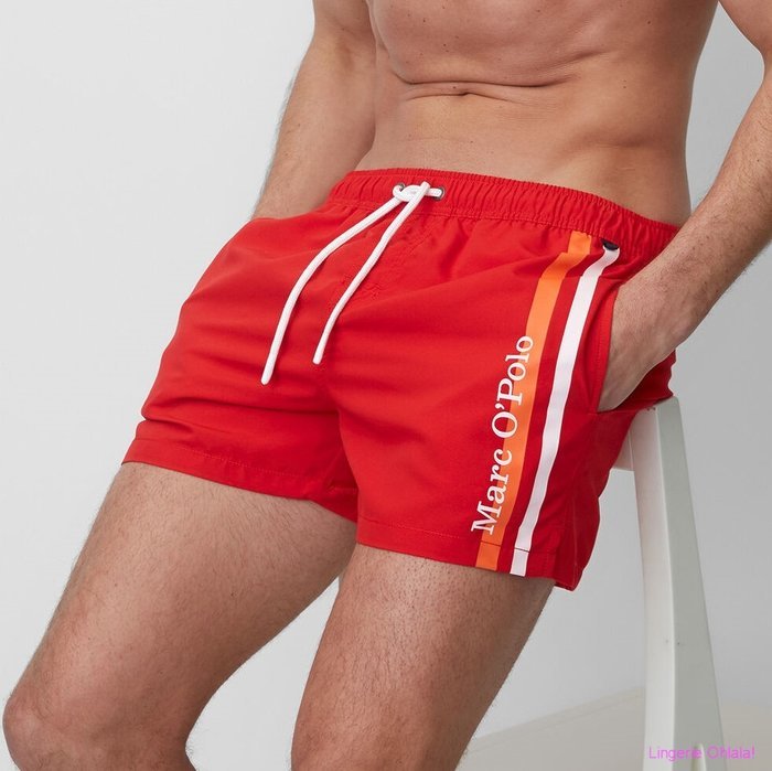 Marc 0'Polo Beach shorts Zwemshort (Red)