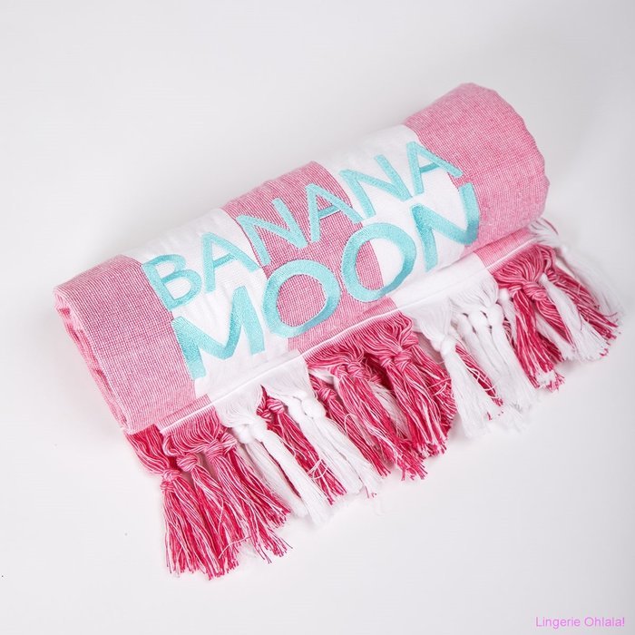 Banana Moon Marbella Strandlaken (Pink Stripe)