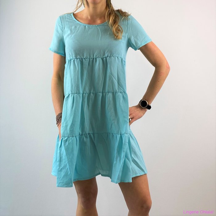 Vitamia Dress Kleed (Turquoise)
