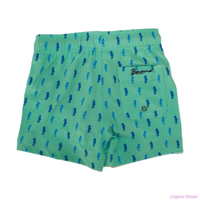 Become Boy swimshorts Zwemshort (Seahorse Green)