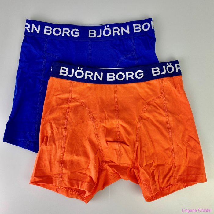 Bjorn Borg Boxer 2pack Boxershort (Blue/Orange)