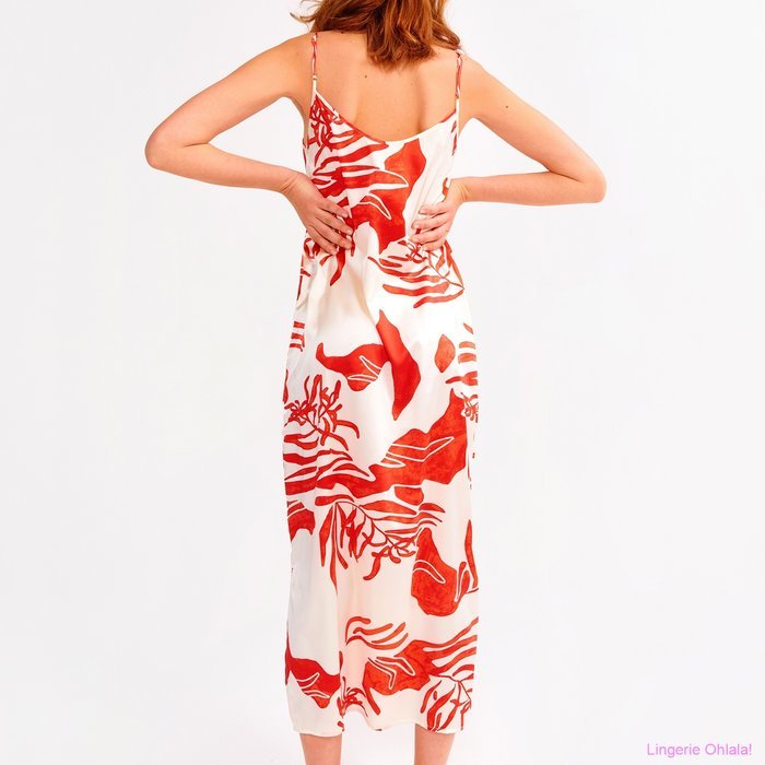 Lords and Lilies Dress Kleed (Rood Algen)
