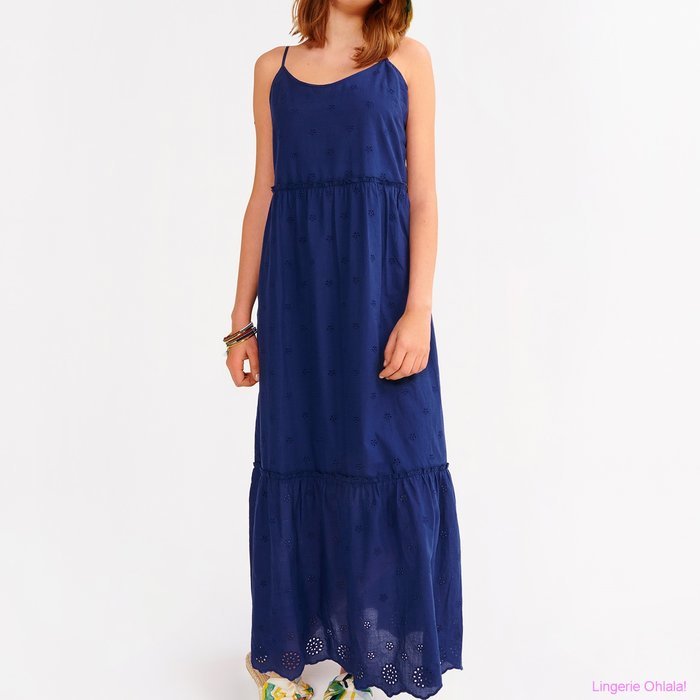 Lords and Lilies Maxidress Kleed (Dark Blue)