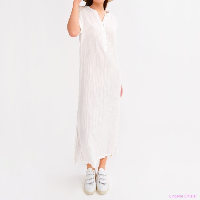 Lords and Lilies Maxidress Kleed (Off-White)
