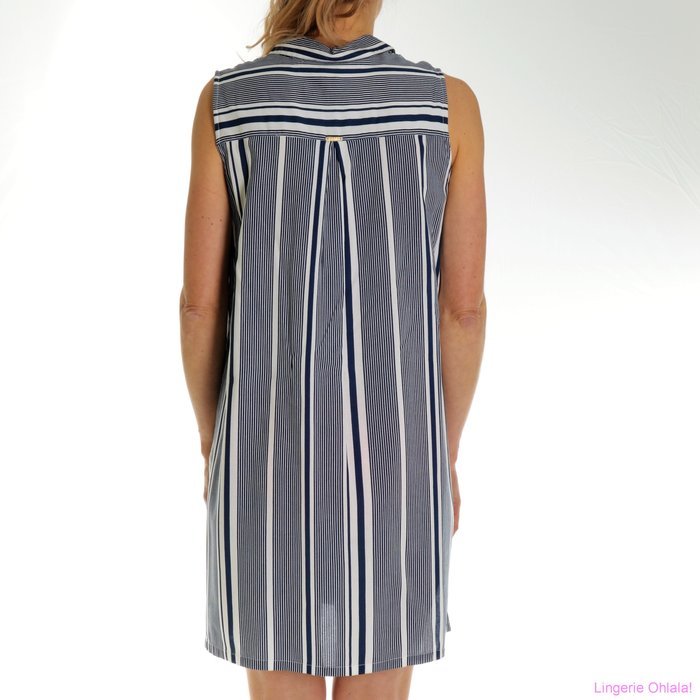 Egatex Dress Kleed (Blue stripes)