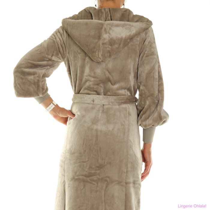 Lords and Lilies Dressing gown Kamerjas (Taupe)