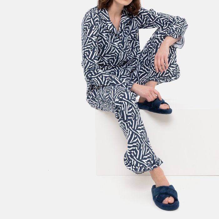 Lords and Lilies Pyjama Pyjama (Nachtblauw)