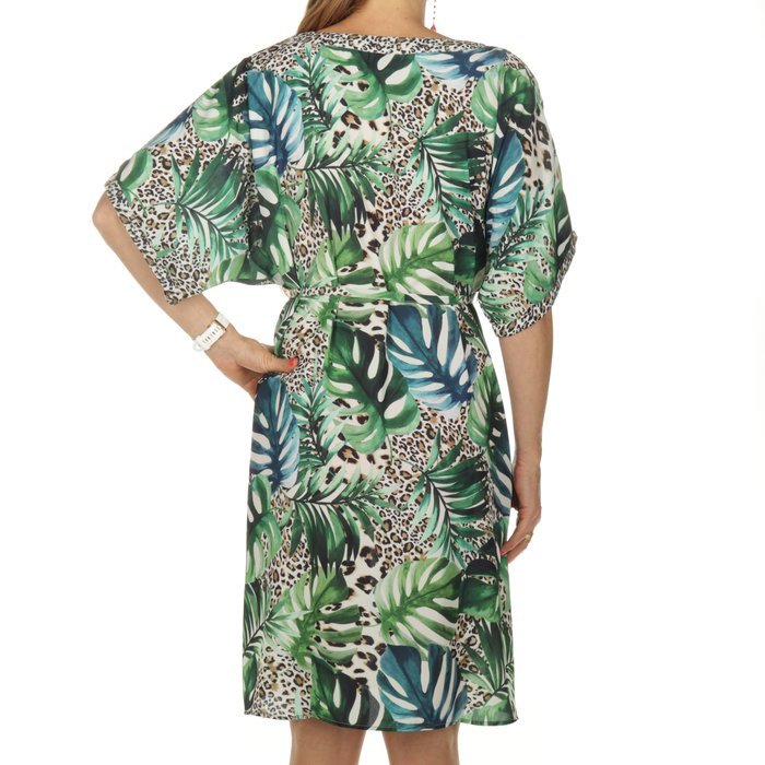 Charmline Dress Kleed (Jungle Print)
