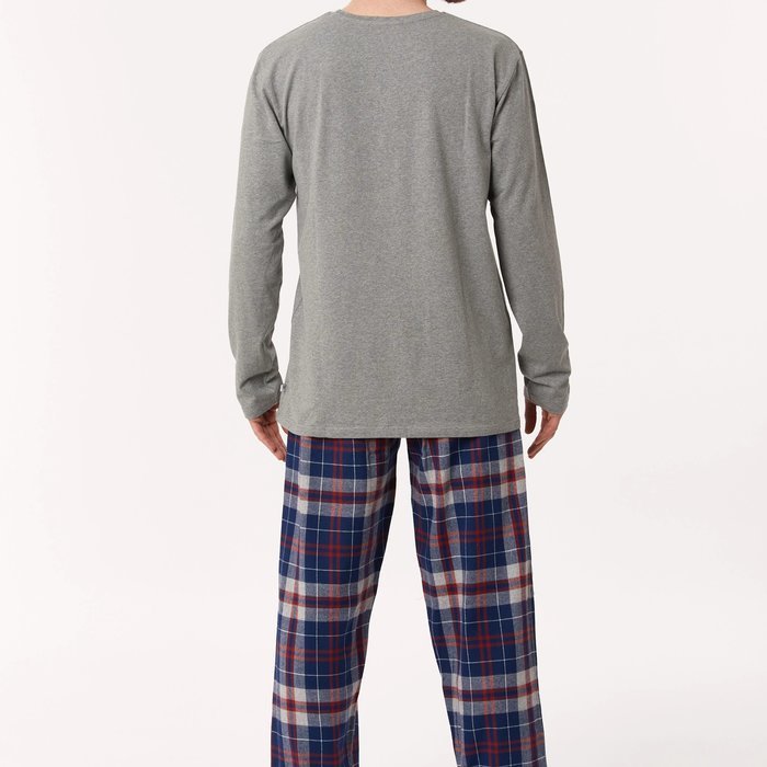 Woody Homewear Pyjama (Grijs Melange)