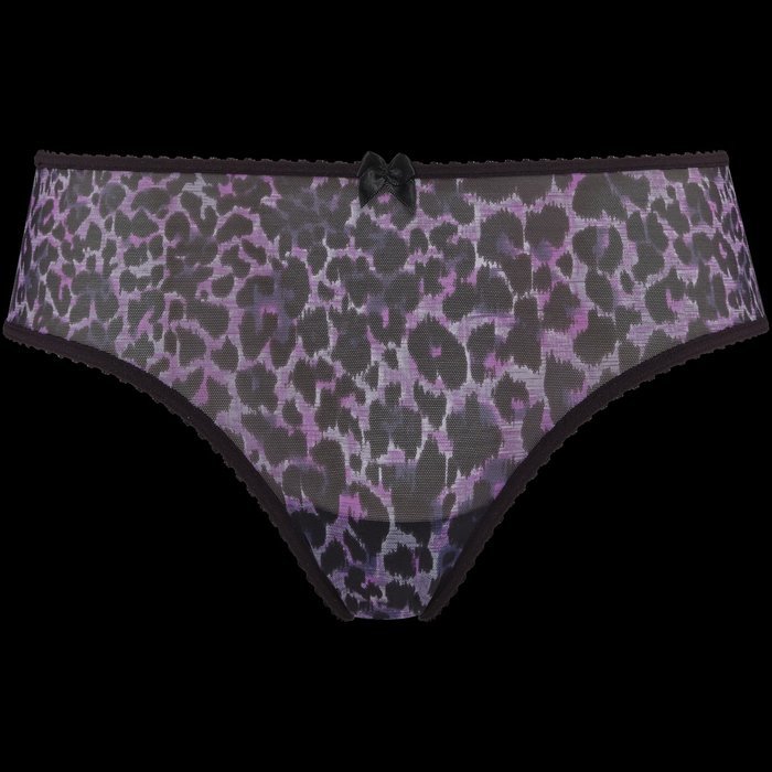 Marlies Dekkers Peekaboo Slip (Black purple leopard)