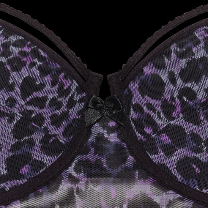 Marlies Dekkers Peekaboo Body (Black purple leopard)