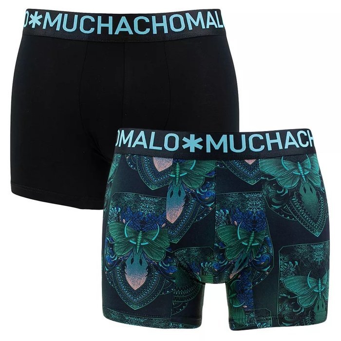 Muchachomalo Butterflight 2pack Boxershort (Print Black)