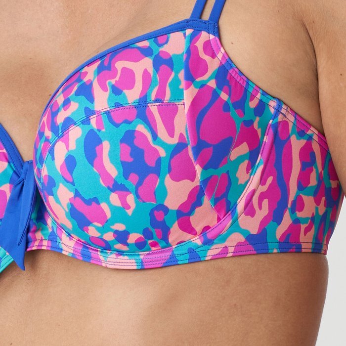 PrimaDonna Swim Karpen Bikini Top (Electric Blue)