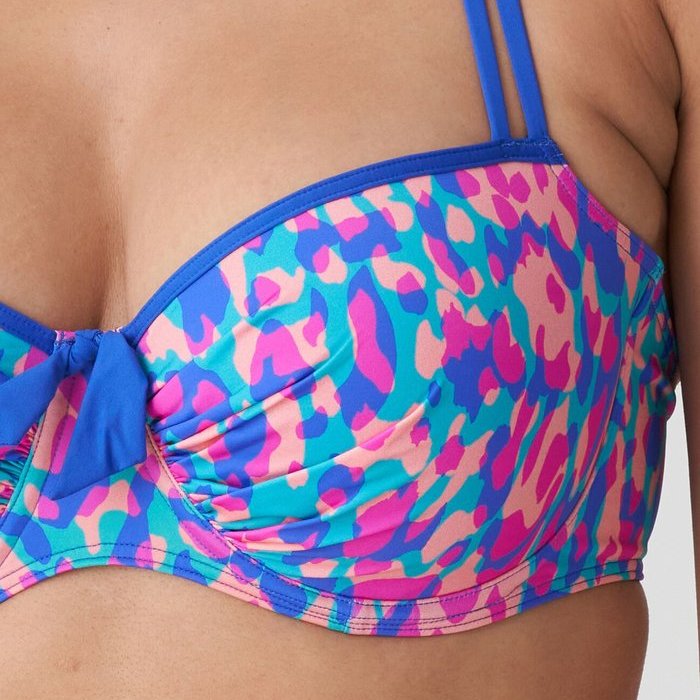 PrimaDonna Swim Karpen Bikini Top (Electric Blue)