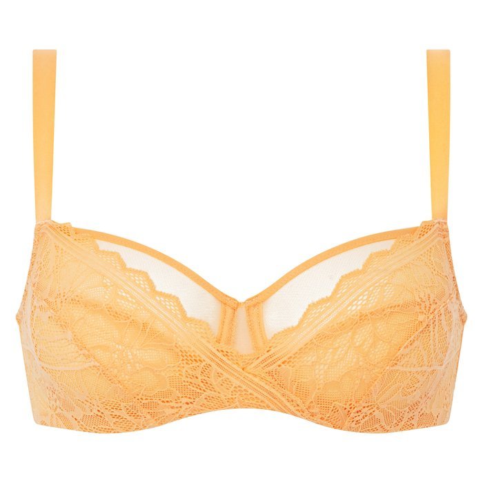 Femilet Floral touch Beugel BH (Yellow)