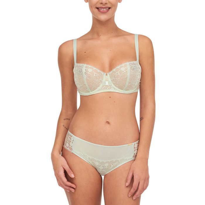 Chantelle Day to night Slip (Green Lily)