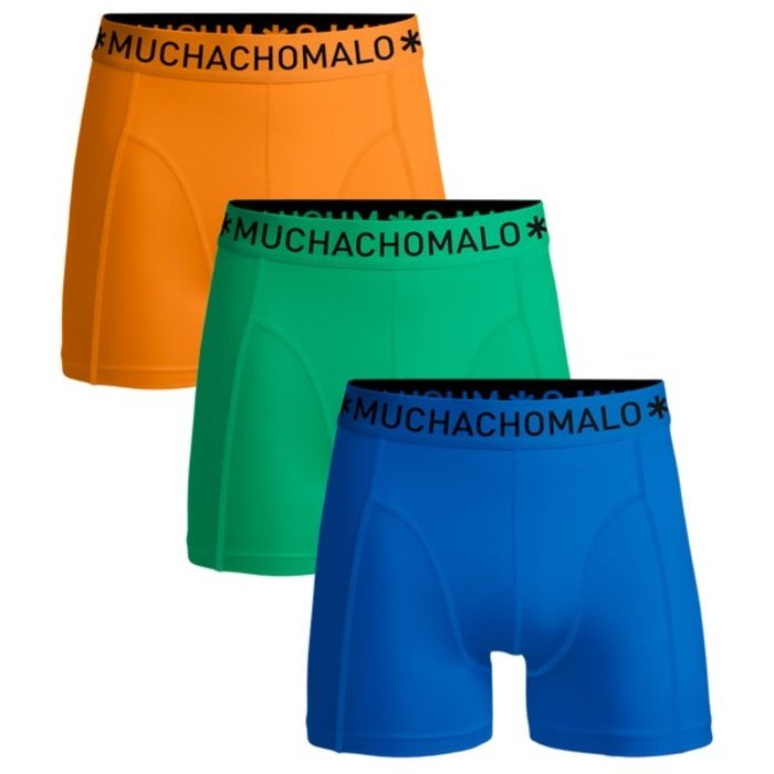Muchachomalo Solid Boxershort (orange/green/blue)