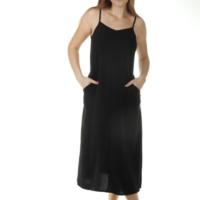 Senoretta Dress Kleed (negro)