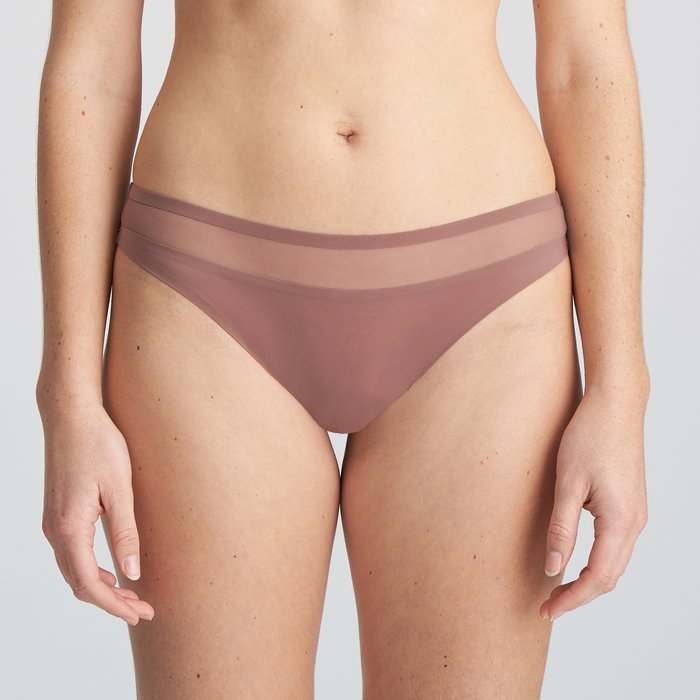 Marie Jo L'Aventure Louie String (Satin Taupe)