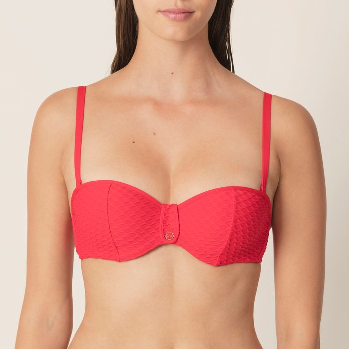 Marie Jo Swim Brigitte Bikini Top (True Red)