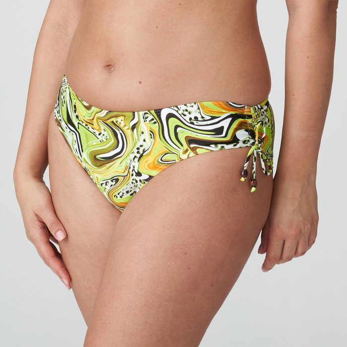 PrimaDonna Swim Jaguarau Bikini Slip (Lime Swirl)