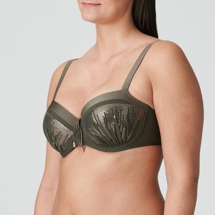 PrimaDonna Swim Aracruz Bikini Top (Kaki)