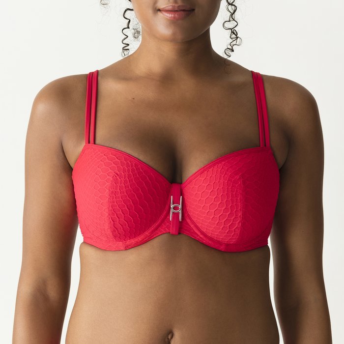 PrimaDonna Swim Canyon Bikini Top (True Red)