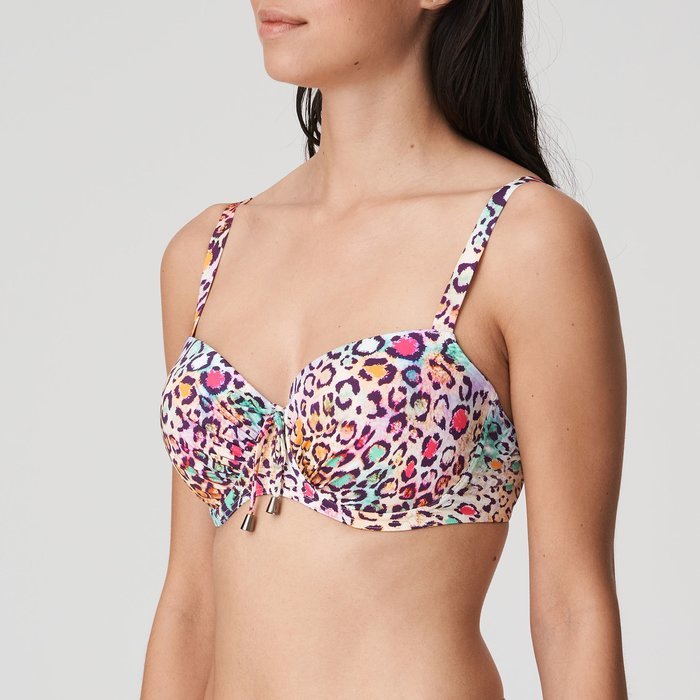 PrimaDonna Swim Managua Bikini Top (Tropical Leo)