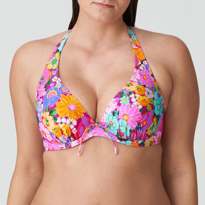 PrimaDonna Swim Najac Bikini Top (Floral Explosion)