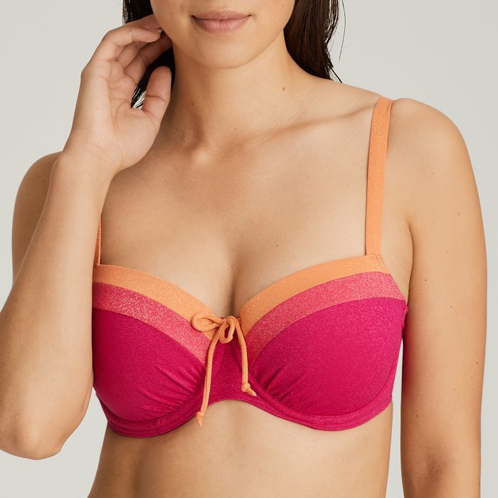 PrimaDonna Swim Tanger Bikini Top (Pink Sunset)