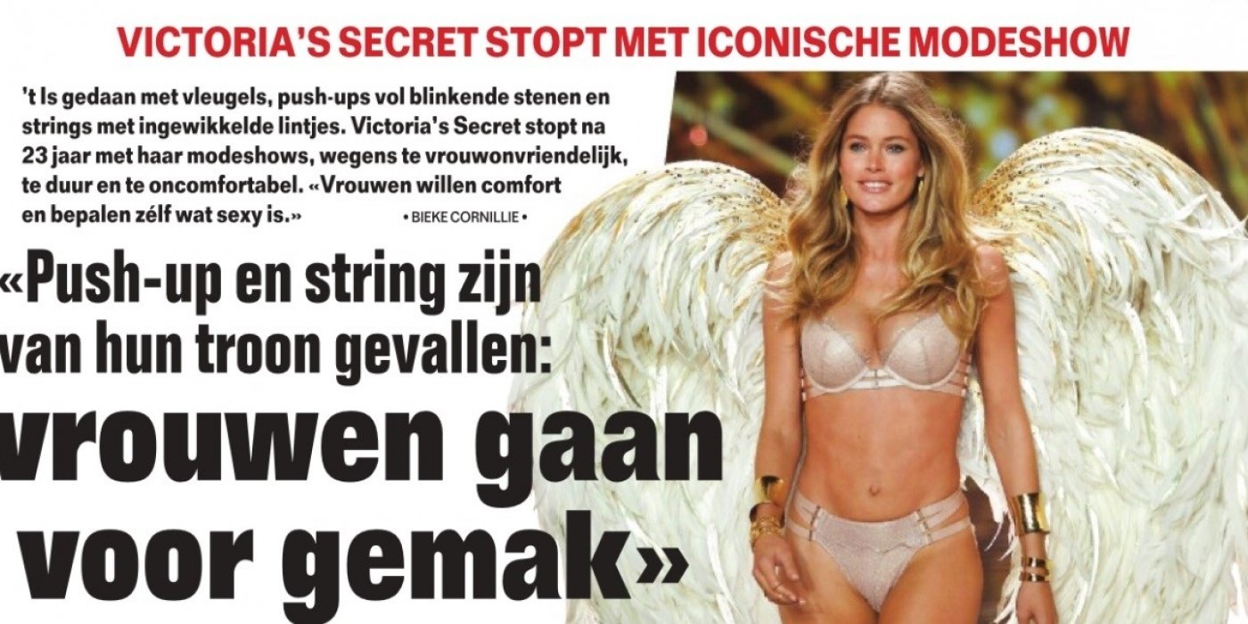 Ohlala voorspelde de toekomst van Victoria Secret. Ohlala voorspelde de toekomst van Victoria Secret.