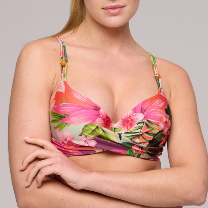 Plunge bikinitop