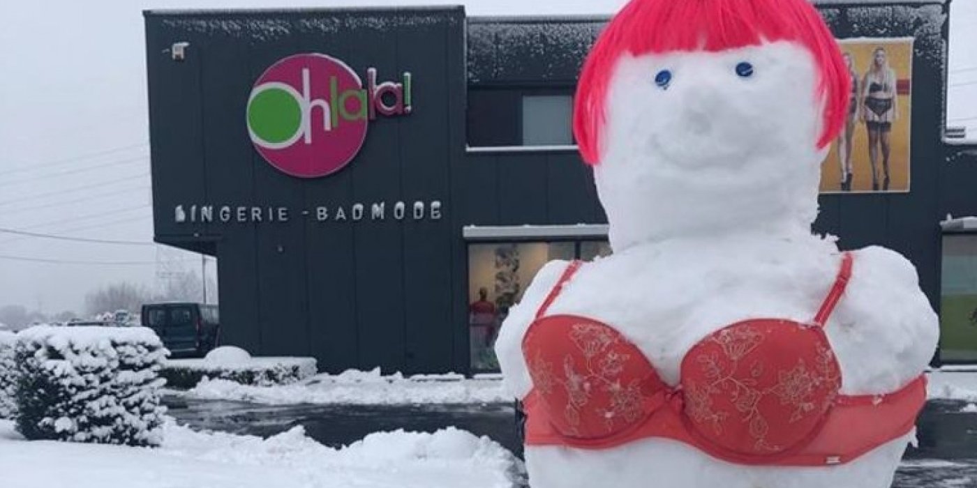 Het moet niet altijd een sneeuwman zijn... Het moet niet altijd een sneeuwman zijn...